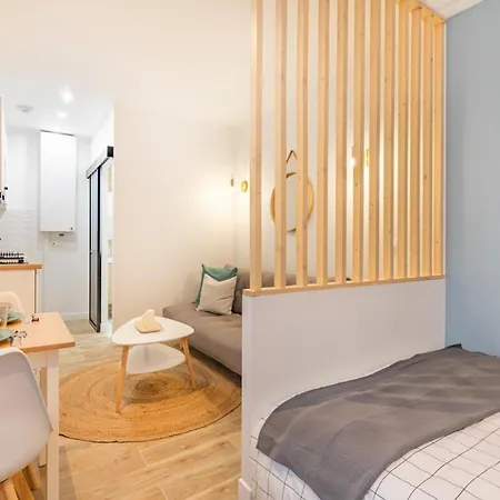 Spacious Studio With Terrace Steps From Paris 아파트